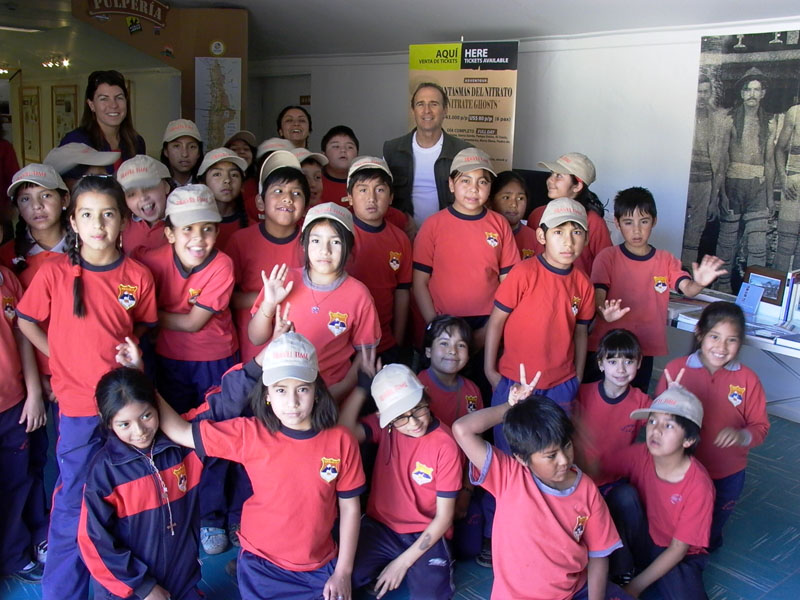 Visita 3 Bsico Escuela Pblica E-26. Museo Arqueolgico Padre le Paige  San Pedro de Atacama, 2010