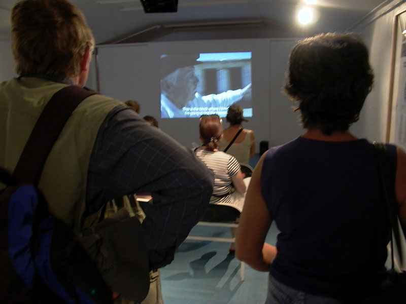 Ciclo paralelo de Cine-Video. Museo Arqueológico Padre le Paige – San Pedro de Atacama, 2010
