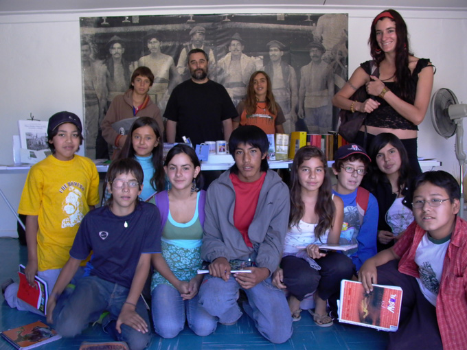 Visita estudiantes de 5° a 7° Colegio Sairecabur. Museo Arqueológico Padre le Paige – San Pedro de Atacama, 2010